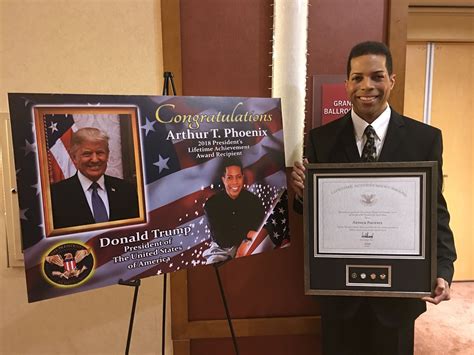2018 Presidents Lifetime Achievement Award Recipient Arthur T Phoenix Achievement Awards