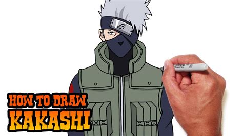 How To Draw Kakashi Naruto Shippuden Youtube