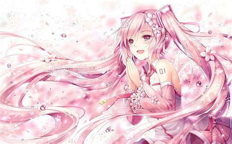 Hd Wallpaper Anime Anime Girls Crying Flower In Hair Flower Petals