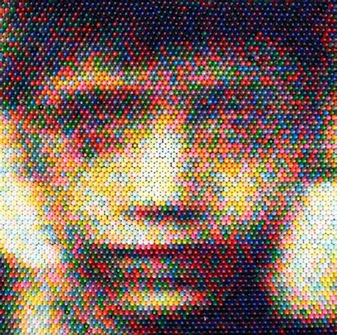 Stunning Crayon Pixel Art By Christian Faur Unusual Art Crayon Art