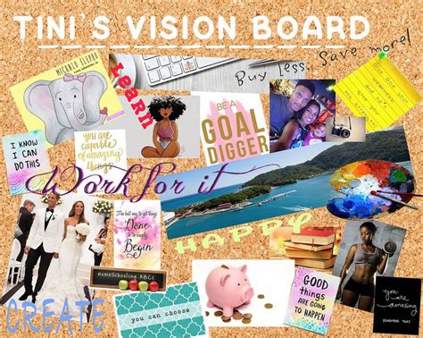 Myarttini Digital Vision Board Vision Board Homeschool