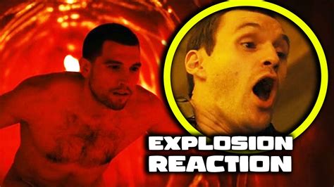 The Boys Season 3 Episode 1 Explosion Scene Reaction Youtube