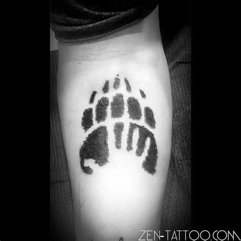 Zen Tattoo — Brother Bear Paw Tattoo Firstnations