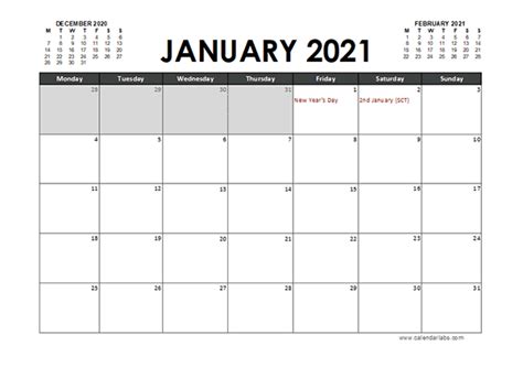 You can plan all your reminders, meetings, trips, birthdays, etc. 2021 Calendar Planner UK Excel - Free Printable Templates