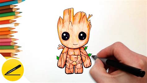 Groot mlglenn geewiz fine art pencil drawing i am groot baby groot. Groot Drawing at GetDrawings | Free download