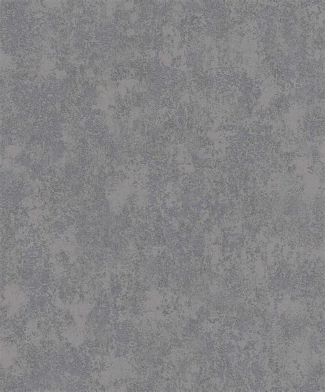 Rasch Non Woven Wallpaper Dark Gray Plain Vintage 315752