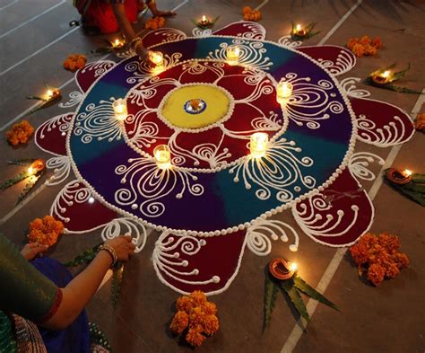 Diwali 2019 5 Cool And Simple Rangoli Ideas To Add Colours To Your Life