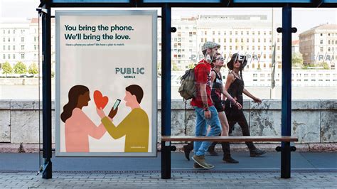 Brand New New Logo And Campaign For Public Mobile By Cossette