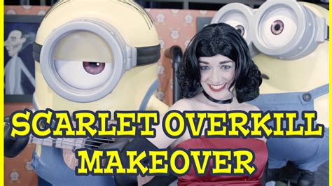 Minions Movie Scarlet Overkill Makeover Minion Movie Minions Makeover