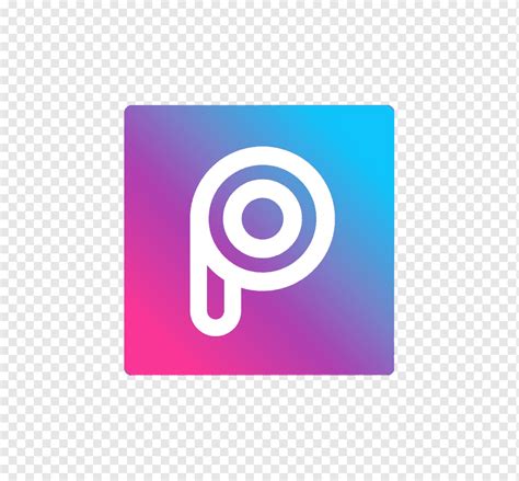 Picsart Studio Logo Android Picsart Logo Purple Violet Text Png