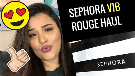 Sephora Vib Rouge Sale 2017 Haul Youtube