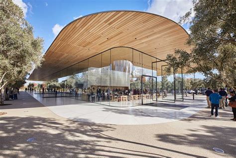 Apple Park Visitor Center Foster Partners Designed