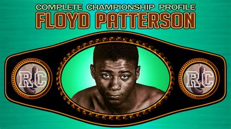 Floyd Patterson The Thinking Mans Fighter Latest Boxing News