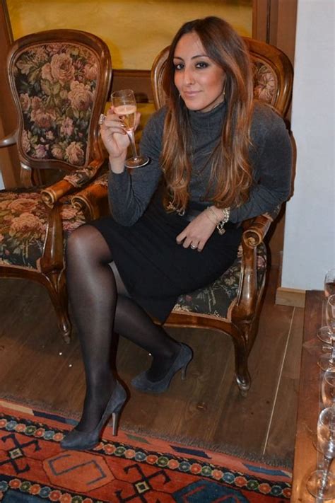 Fabulous Dressed Blogger Woman From Man Corner Elisa From Italy Nylons
