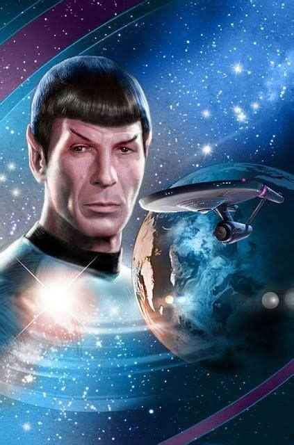 Spock And Enterprise Star Trek Pinterest Spock
