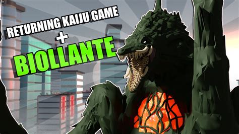 New Upcoming Kaiju For A Returning Kaiju Game Kaiju Online Youtube