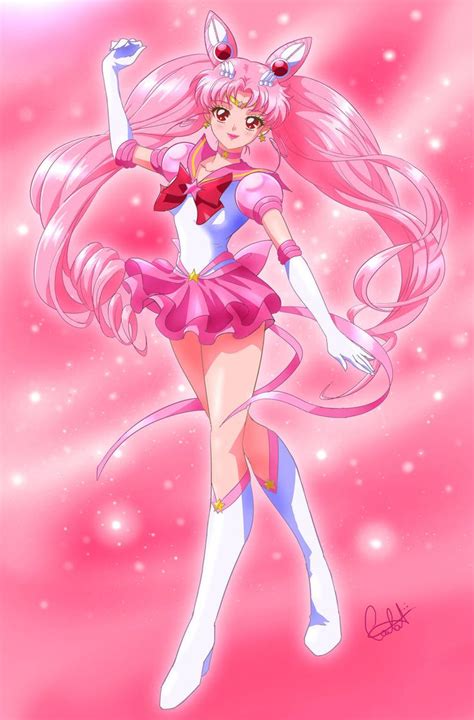 Eternal Sailor Chibimoon By Mistressainley Marinero Manga Luna