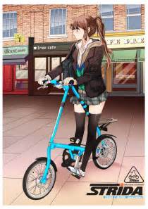 Best Anime Girls On Bicycles Images On Pinterest Anime Girls
