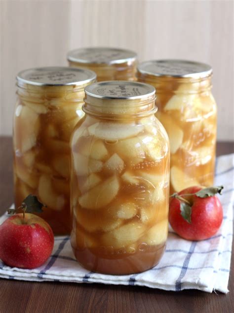 Recipees For Canned Apple Pie Filling Homemade Apple Pie Filling Recipe Skip To My Lou