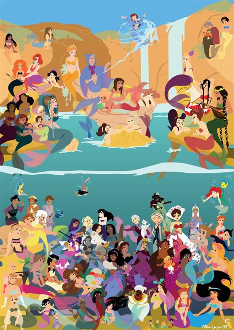 Disney Mermaid By Miss Lollyx 33 On Deviantart