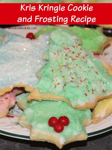 Your holiday party guests will love them! kris kringle christmas cookies