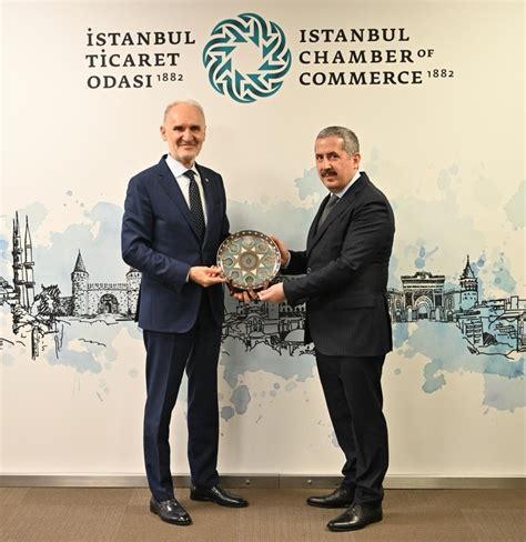 İTO Hazine ve Maliye Bakan Yardımcısı Mahmut Gürcan Ziyaret