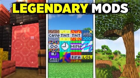 Top Legendary Mods Addons Compilation Minecraft Pe Best Mod