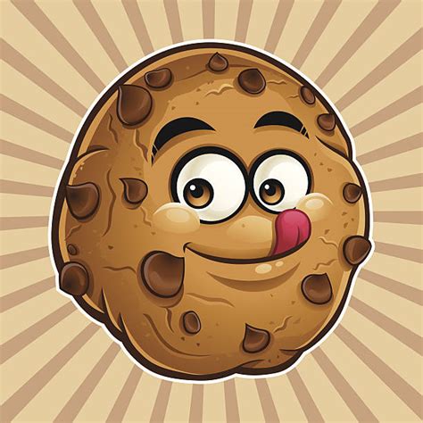 Chocolate Chip Cookie Clip Art Vector Images And Illustrations Istock