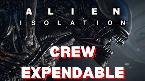 Alien Isolation Crew Expendable Dlc Walkthrough 1440p 60fps No