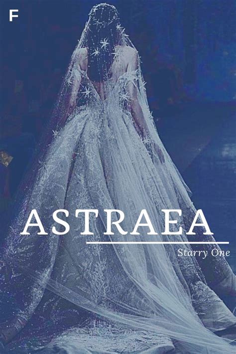 If you were picking your own security question, what would you pick? Astraea meaning Starry One or Star-Maiden Ancient Greek ...