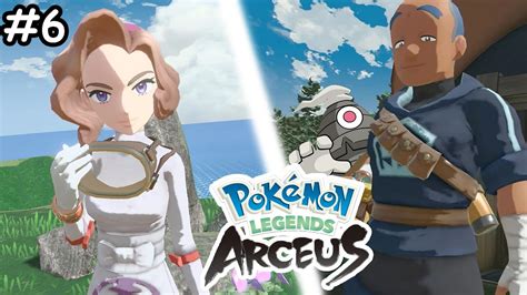 Pokemon Legends Arceus Gameplay Walkthrough 6 Meeting Palina