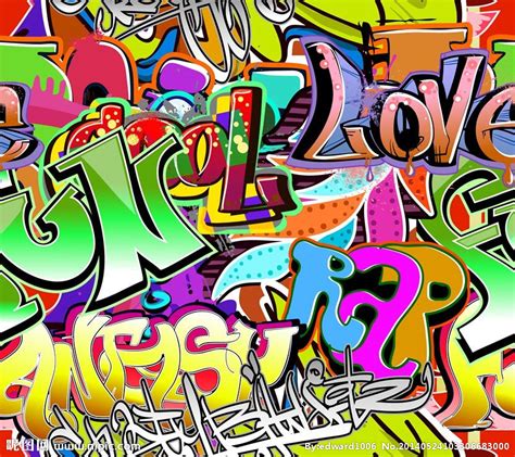 Fresh prince 90s graffiti background. 街头涂鸦街头文化矢量图__背景底纹_底纹边框_矢量图库_昵图网nipic.com