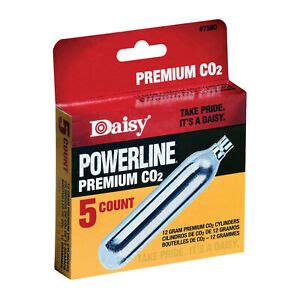 Daisy Powerline Premium Co Cartridges Count Per Pack Mfg