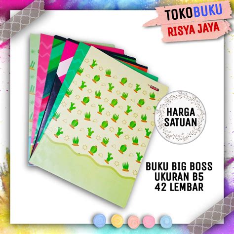 Buku Tulis Big Boss Ukuran B5 42 Lembar | Lazada Indonesia
