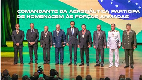 A decisão de demissão partiu do próprio governo, não dos comandantes. Comandante da Aeronáutica participa de homenagem às Forças Armadas - YouTube