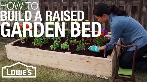 How To Build A Raised Garden Bed Youtube