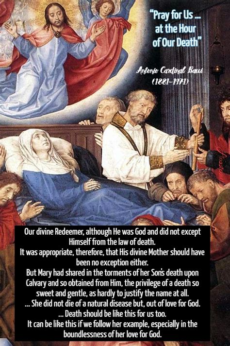 Thought For The Day 31 October “pray For Us  At The Hour Of Our Death” Anastpaul