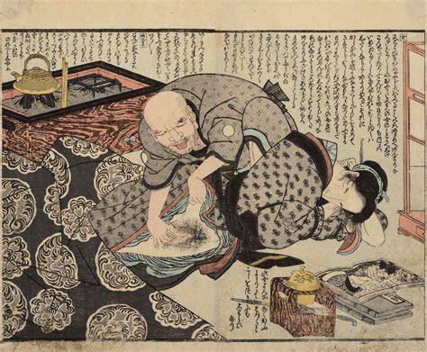 Utagawa Toyokuni I 1769 1825 A Shunga Japan C 1820 215 X 265 Cm