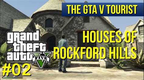 The Gta V Tourist Houses Of Rockford Hills Part 2 Youtube