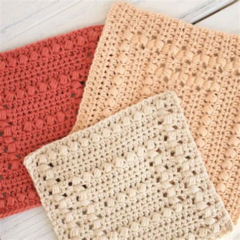 Easy Crochet Dishcloth Patterns 2 Sizes Crochet Life