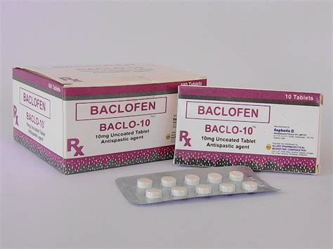 Baclofen is rapidly and completely absorbed from the gastrointestinal tract. My Medicine Reviews: Baclofen, Baclo 10mg Tab