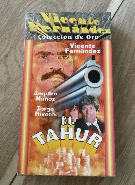 Vicente Fernandez El Tahur Vhs Spanish Golden Collection New Mexican