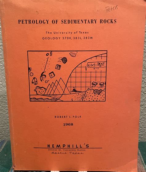 Petrology Of Sedimentary Rocks By Folk Robert L Good Paperback