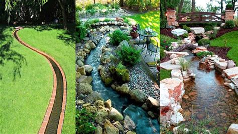 Best Small Garden Stream Ideas Backyard Waterfall Designs
