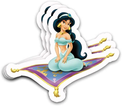Kimlosk Jasmines Aladdin Princess Fictional Character Hands Akimbo Glance Eyes