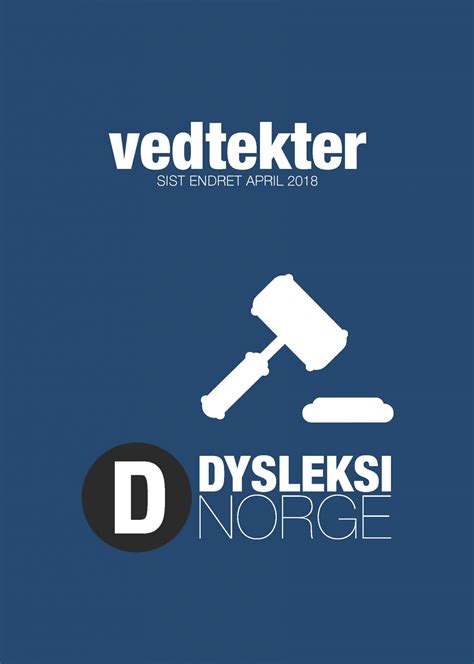 Vedtekter Dysleksi Norge