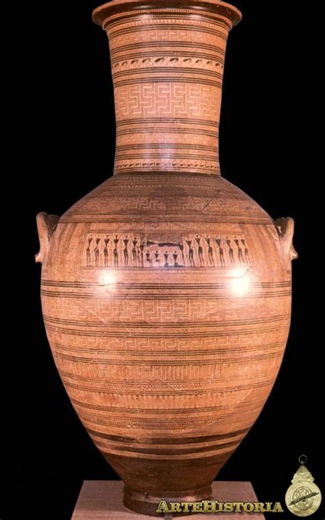 Anfora de Dípylon | artehistoria.com