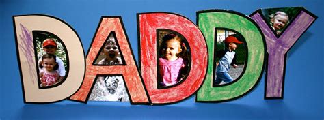 Preschool Crafts For Kids Fathers Day Daddy Picture Frame Craft