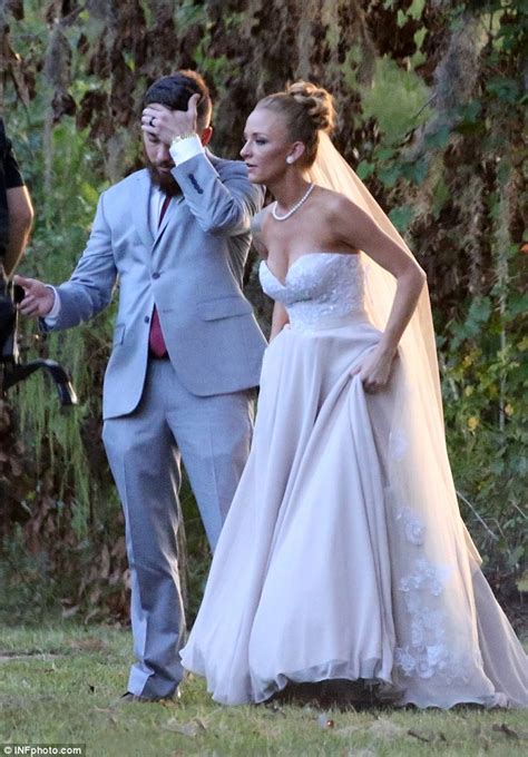 Picture Exclusive Teen Mom Star Maci Bookout Wears Low Cut Gown And