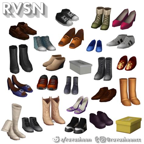 Ravasheen Sole Mates Shoe Clutter The Sims Sims Cc Closet Clutter Sims 4 Clutter Sims 4